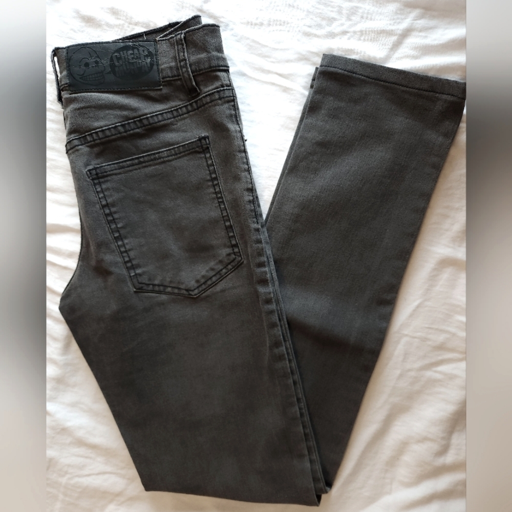 💀 Cheap Monday - Light Black Skinny Jean - Size 29